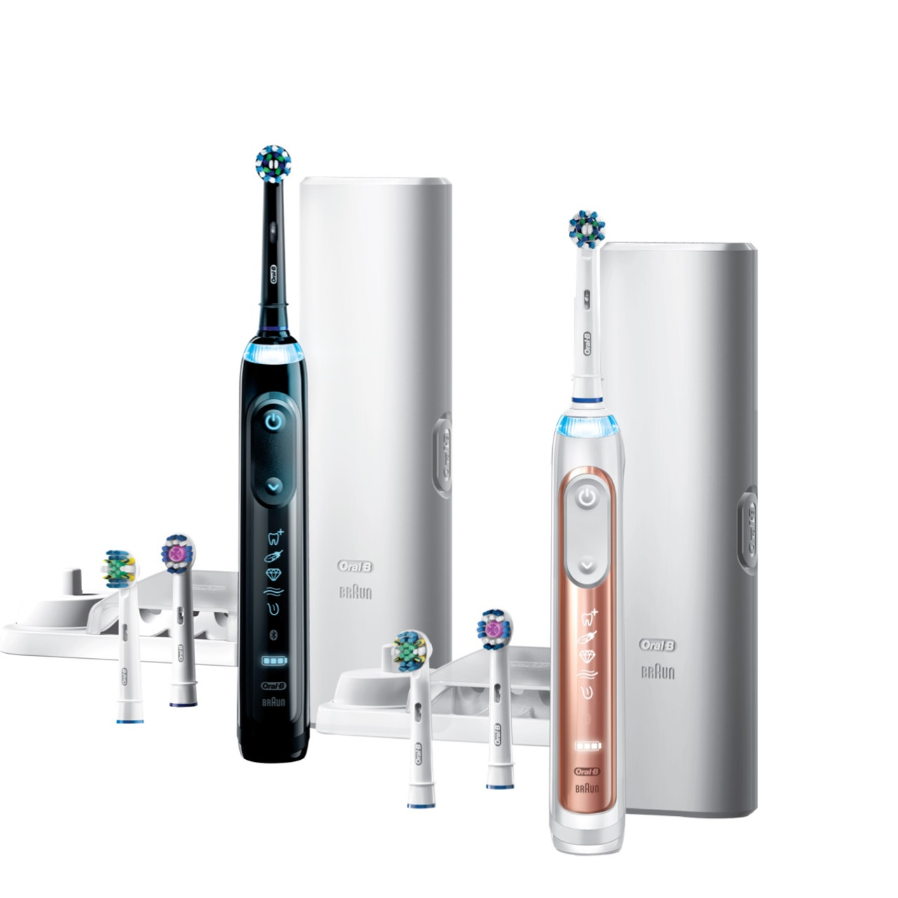 Oral-B Genius 7500 Rechargeable Genius-serien Svarta Rosa Guld | SE_OB49182