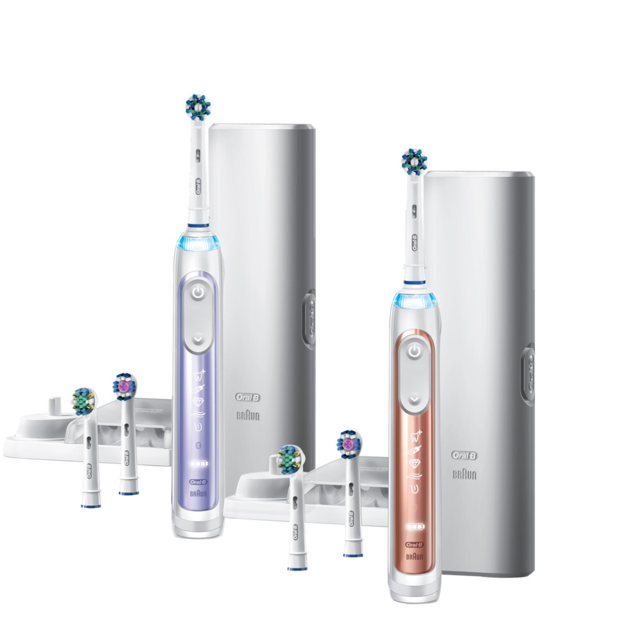 Oral-B Genius 7500 Rechargeable Genius-serien Lila Rosa Guld | SE_OB56765