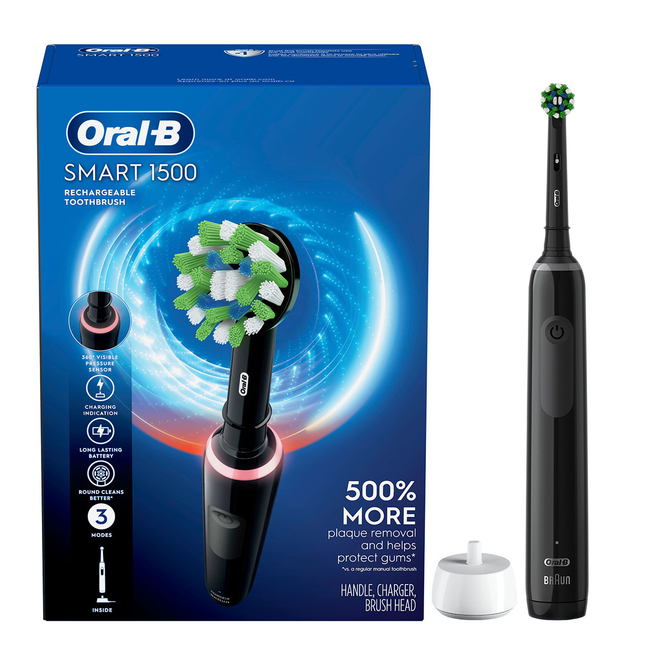 Oral-B Smart 1500 Smart serie Svarta | SE_OB21618