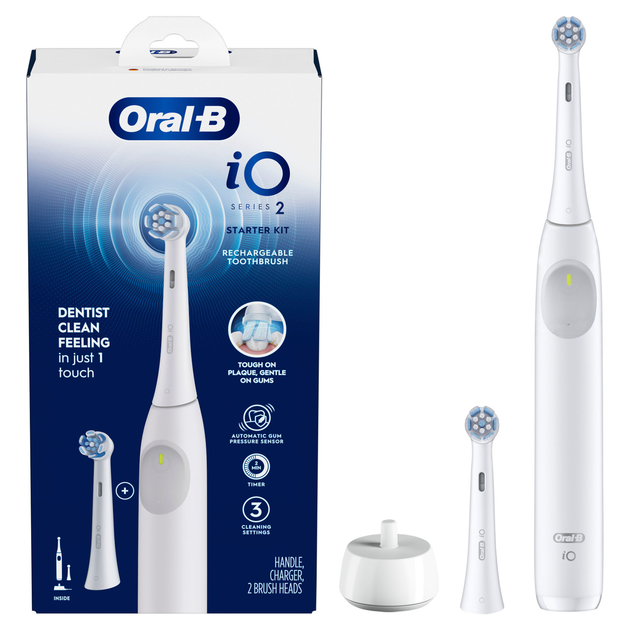 Oral-B iO Series 2 Rechargeable iO-serien Vita | SE_OB35617