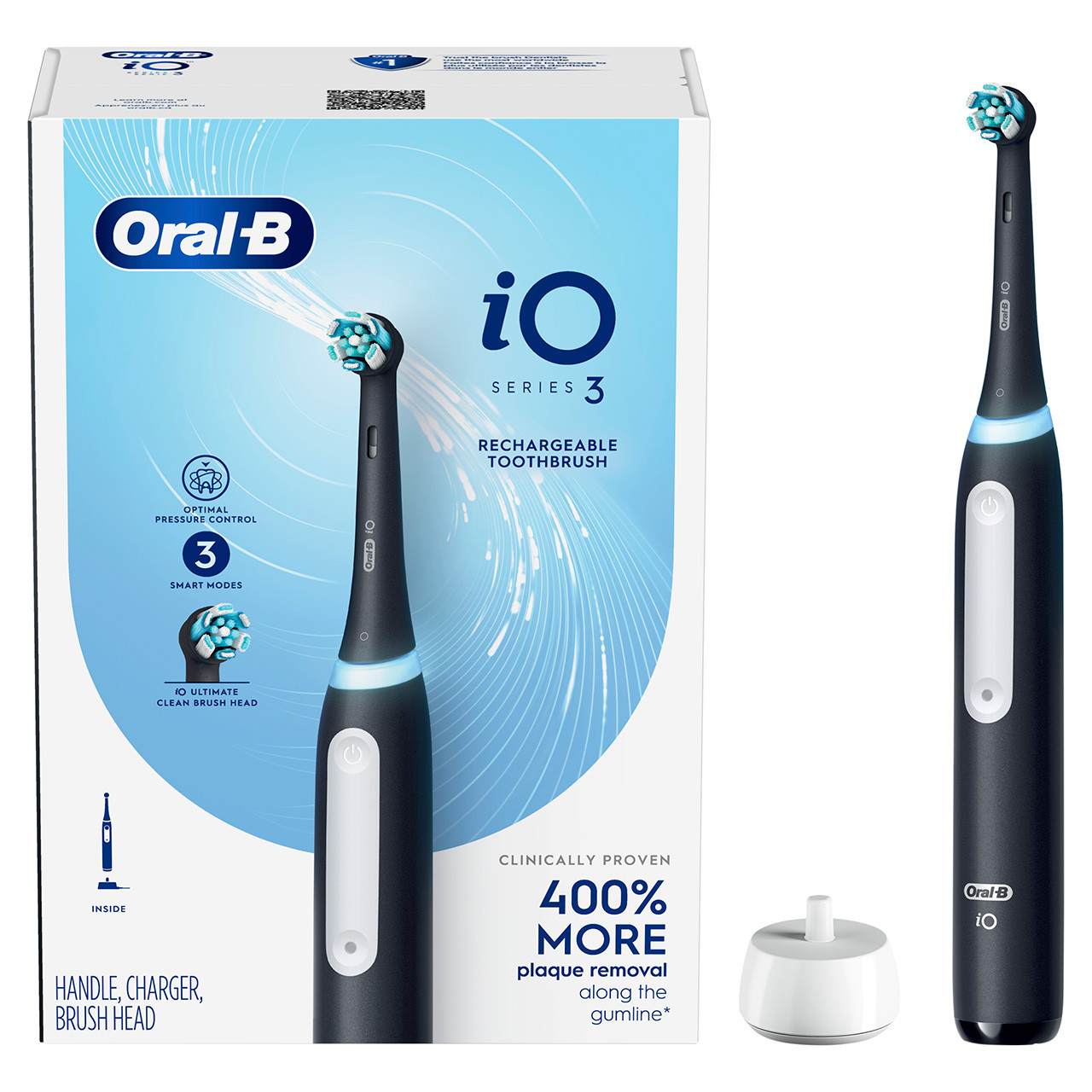 Oral-B iO Series 3 iO-serien Svarta | SE_OB87482