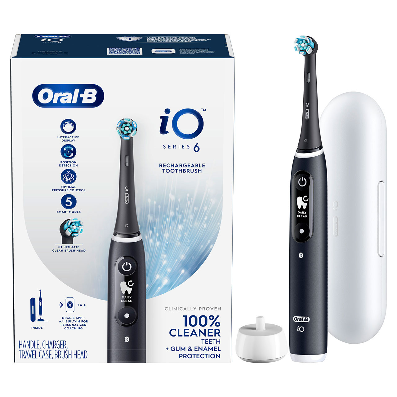 Oral-B iO Series 6 iO-serien Svarta Orange | SE_OB38216