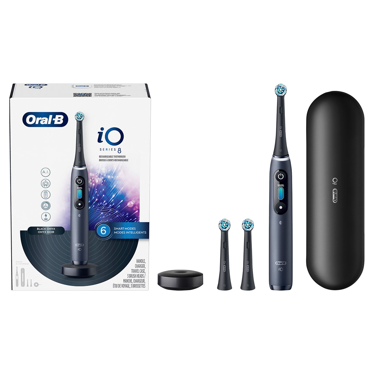 Oral-B iO Series 8 iO-serien Svarta | SE_OB93178