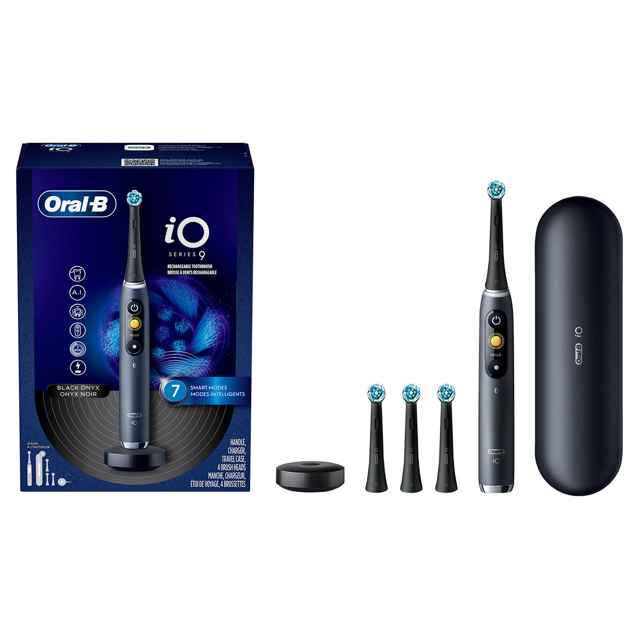 Oral-B iO Series 9 Rechargeable iO-serien Svarta | SE_OB47275